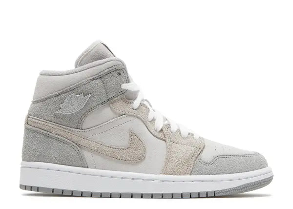 Jordan 1 Mid Particle Grey (Women's)