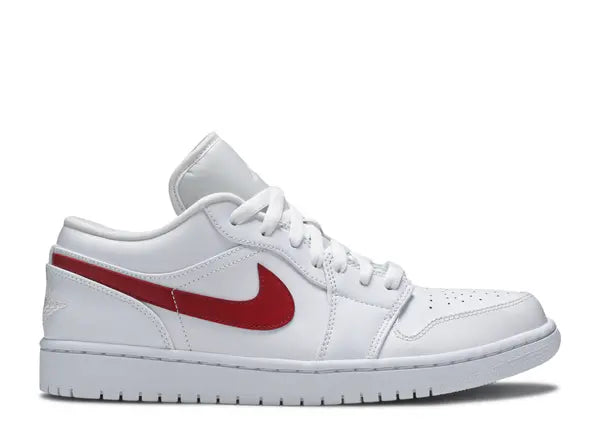 Jordan 1 Low White University Red (Women's)