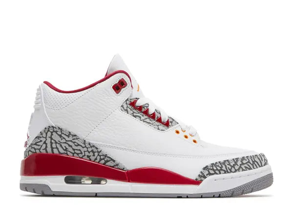 Jordan 3 Cardinal Red