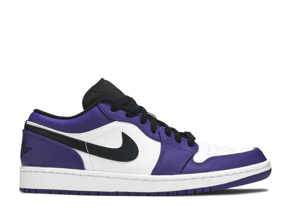 Jordan 1 Low Court Purple White