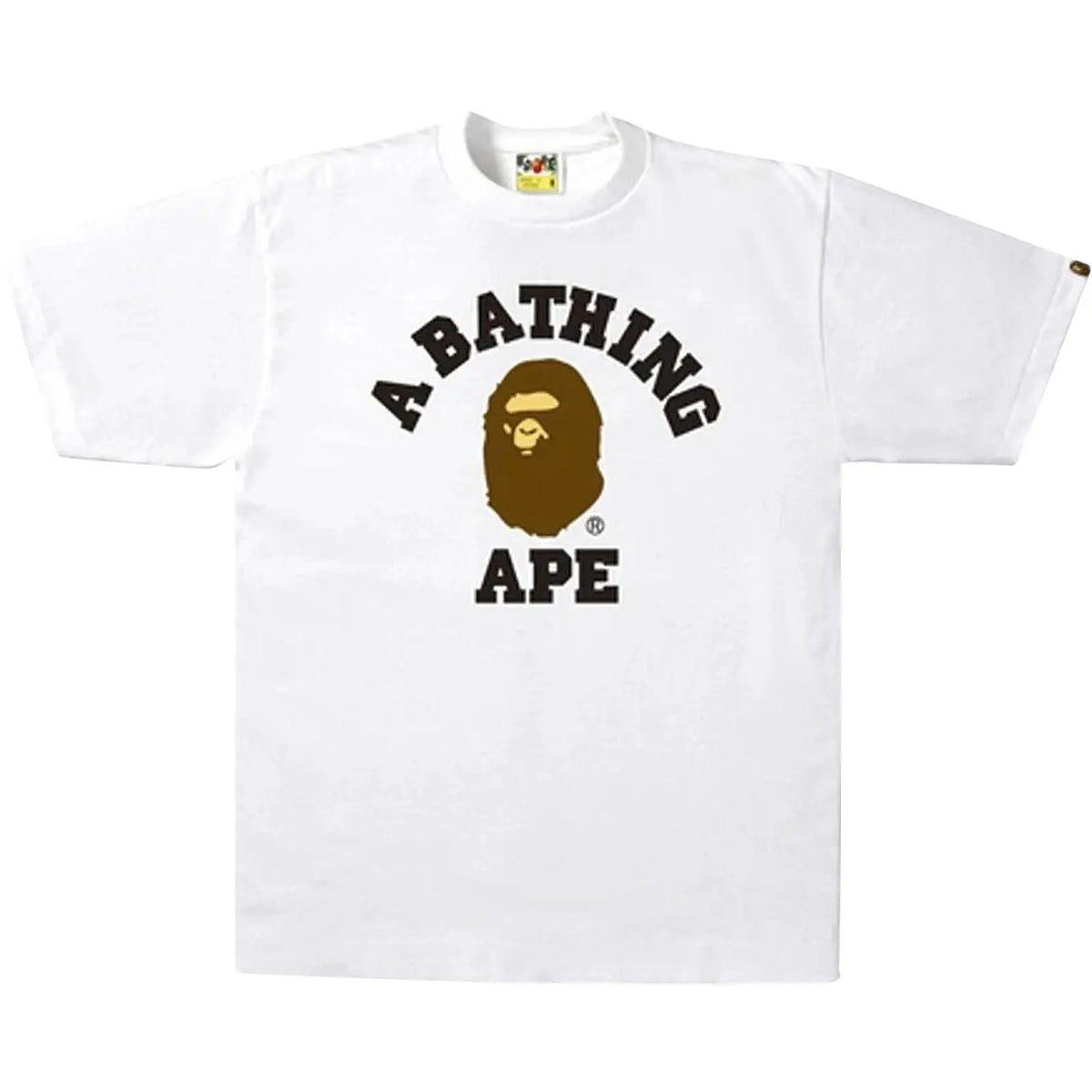 BAPE College White T-Shirt