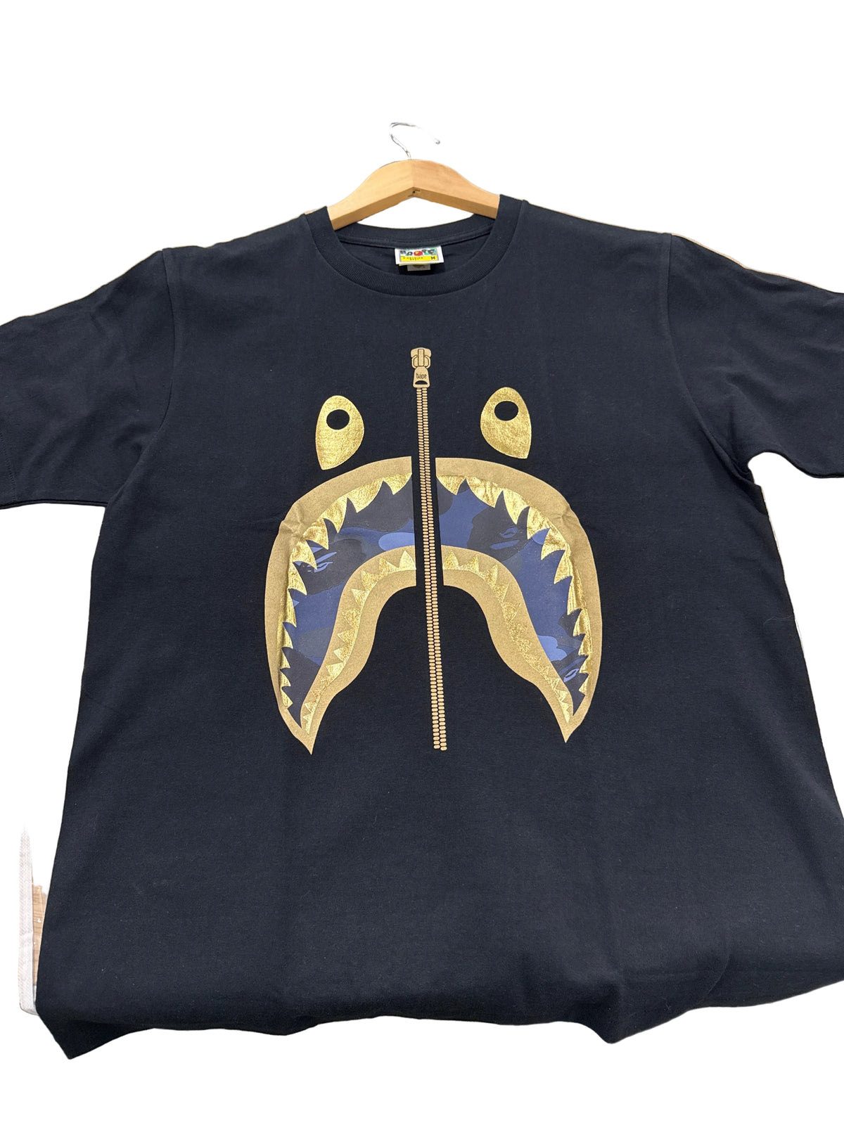 Bape Color Camo Blue Shark tee