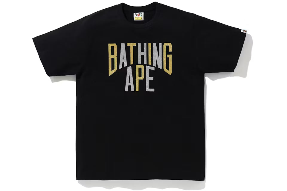 BAPE Glitter NYC Logo T-Shirt (Black)