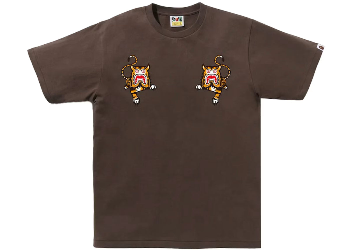 BAPE Tiger T-shirt Brown