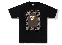 BAPE Sta Houndstooth Ape Head T-Shirt (Black\Brown)