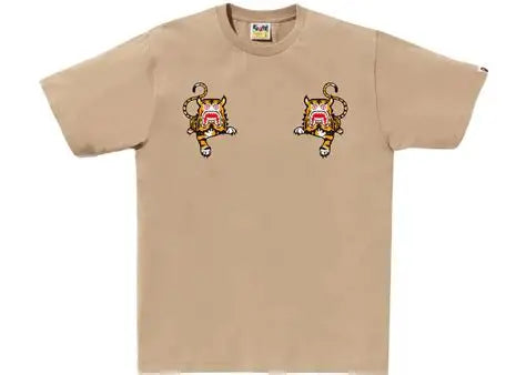 BAPE Tiger T-shirt Beige