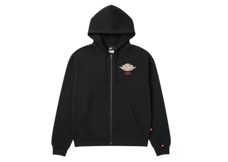 Nike Jordan X Levis Full Zip Hoodie (Black)