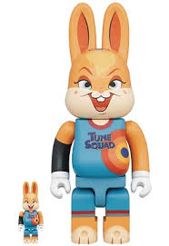 Bearbrick 100% & 400% - Space Jam (Lola The Bunny)