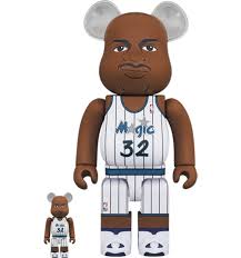 Bearbrick 100% & 400% Orlando Magic (Shaq)