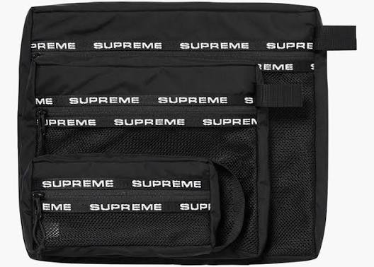 Supreme Organizer Bag Set (Black)