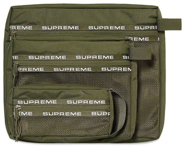 Supreme Organizer Bag Set (Olive)