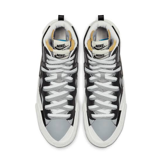 Nike Blazer Mid Sacai Black Grey