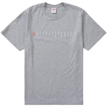 Supreme Location Grey Tee