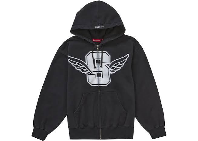 Supreme Wings Zip Up Hoodie
