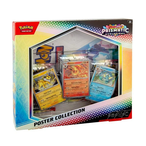 Pokémon Prismatic Evolutions Poster Collection Box