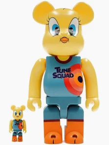 Bearbrick 100% & 400% - Space Jam (Tweety)